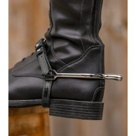 WH Köves sarkantyú szíj fekete