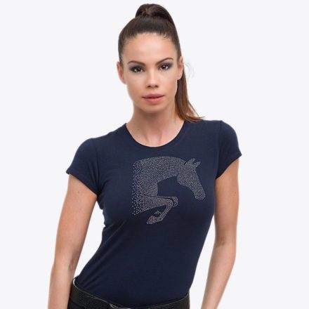 Cavalliera - Lovas Pamut Top JUMPING STAR - Rövid Ujjú