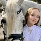 Cavalliera - Lovas Versenying CRYSTAL DROP KIDS - rövid ujjú