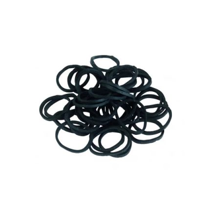 KERBL Sörénygumi, 500db, fekete