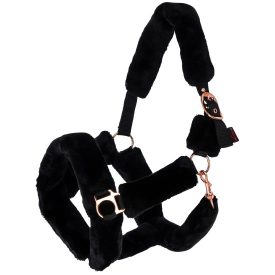 KERBL SuperSoft kötőfék, fekete, full