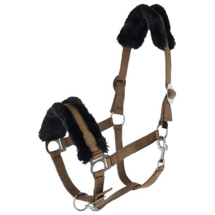 KERBL ClassicSoft kötőfék, cappuccino, shetland