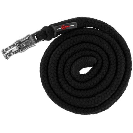 KERBL ClassicSoft vezetőszár, fekete, pánikkapoccsal