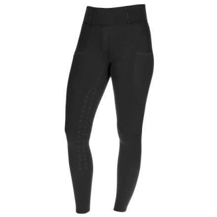 KERBL Magasderekú Lovagló leggings fekete, 32/34