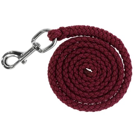 KERBL Vezetőszár Supreme, bordó, karabínerrel