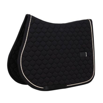 Saddle Pad Onion Quilt Rubber Logo Jumping