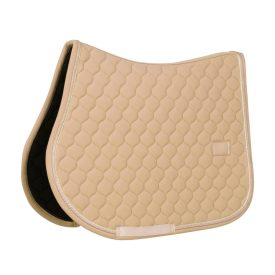 Saddle Pad Onion Quilt Rubber Logo Jumping