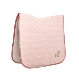 Saddle Pad Unicorn Head Glitter Dressage