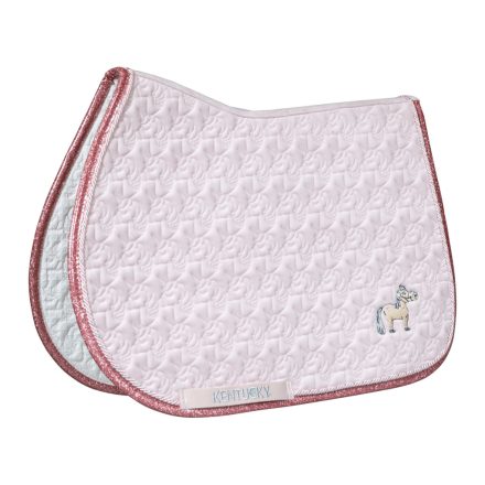 Saddle Pad Unicorn Head Glitter