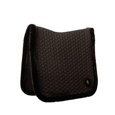 Saddle Pad Fake Fur Plaited Quilt