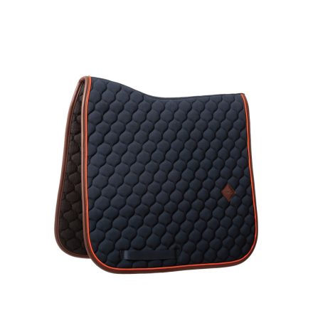 Saddle Pad Onion Quilt Neon Leather Dressage