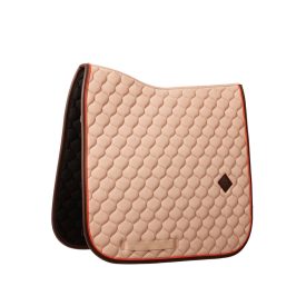 Saddle Pad Onion Quilt Neon Leather Dressage