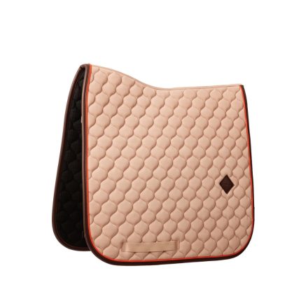 Saddle Pad Onion Quilt Neon Leather Dressage