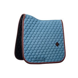 Saddle Pad Onion Quilt Neon Leather Dressage