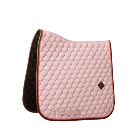Saddle Pad Onion Quilt Neon Leather Dressage