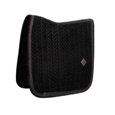Saddle Pad Velvet Mini Pearls Dressage