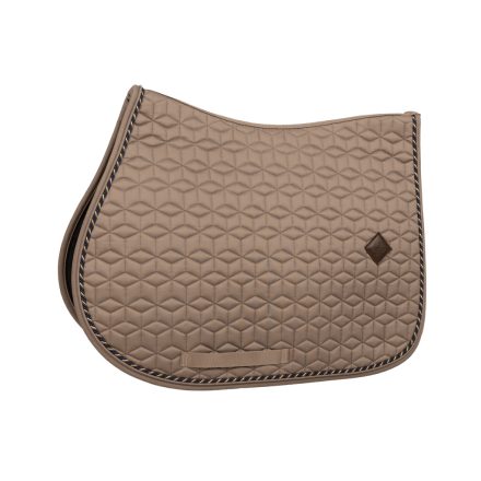 Saddle Pad Classic Beige Show Jumping one cord