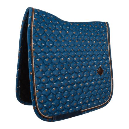 Saddle Pad Velvet Horse printing Dressage