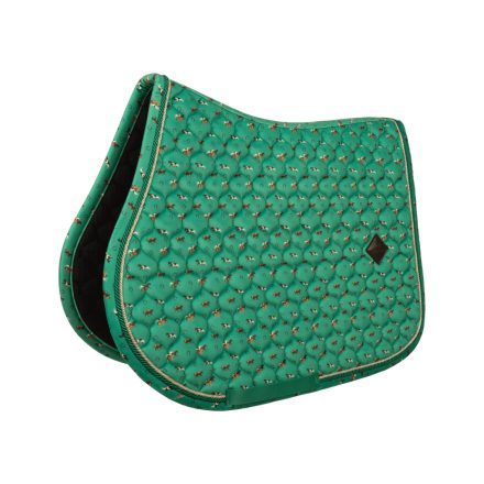 Saddle Pad Velvet Horse printing Show Jumping