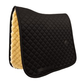 Skin Friendly Saddle Pad Sheepskin Diamond Dressage