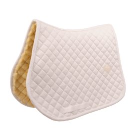 Skin Friendly Saddle Pad Sheepskin Diamond Show Jumping
