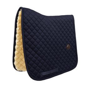 Skin Friendly Saddle Pad Sheepskin Diamond Dressage