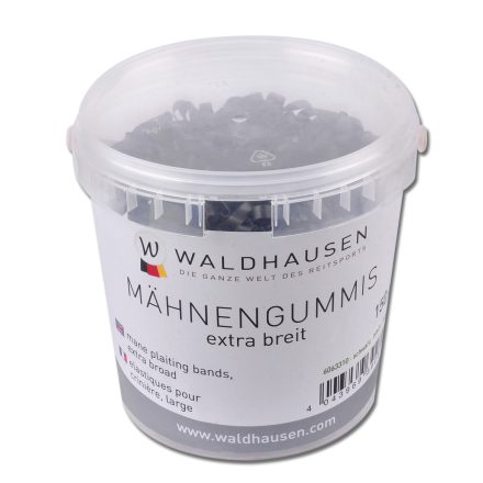 Waldhausen fekete sörénygumi extra széles 150g