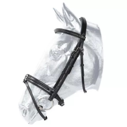 Kentaur angol orrfékes kantár gumis szár