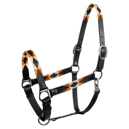 Bőr kötőfék navajo díszítésekkel