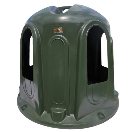 Müanyag körbála etető