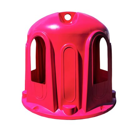 Müanyag körbála etető