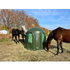 Müanyag körbála etető