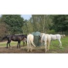 Müanyag körbála etető