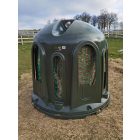 Müanyag körbála etető