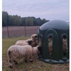 Müanyag körbála etető