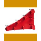 2db kitörő több színben