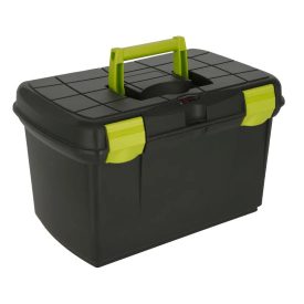 KERBL Arrezzo ápolószeres doboz, fekete/pisztácia