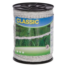 Vezeték Classic Corral Fehér 9x0,2 400m